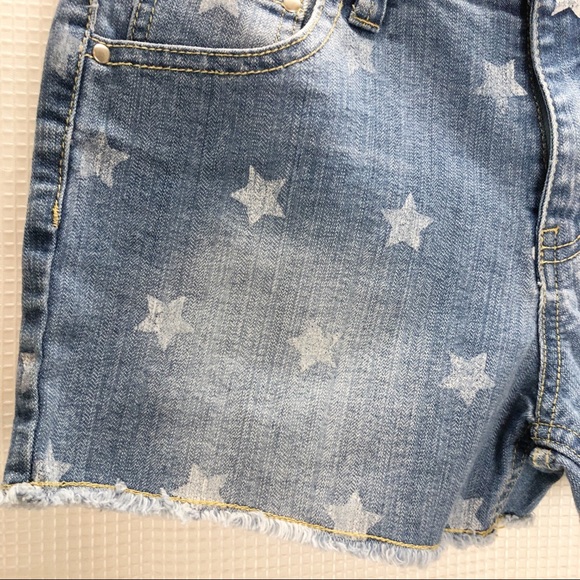 Ob Sess Girls Star Denim Short Size 12 - Picture 2 of 12